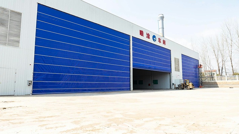 上海機(jī)庫專用柔性大門cj